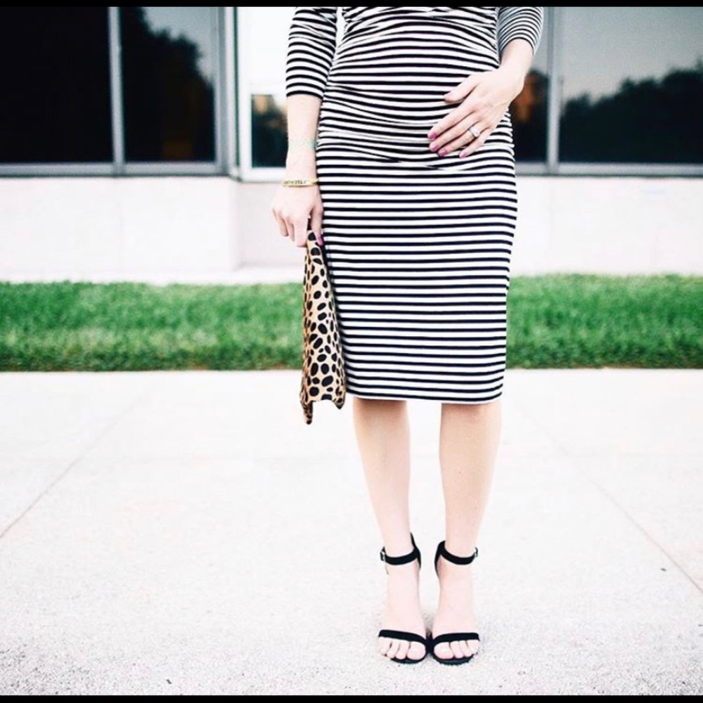 Bae the Label Henley Longsleeve M Maternity Dress